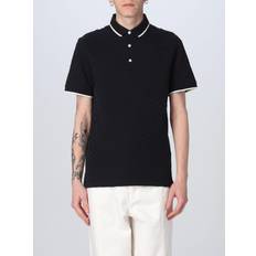 Argento Polos Emporio Armani Polo In Jersey Mercerizzato Jacquard Eagle 8N1FP0 - Marine