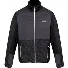 Neuleet Regatta Mens Coladane IV Full Zip Fleece Jacket (Black/Dark Grey)