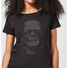 Universal Monsters Frankenstein Black and White Women's T-Shirt Black 
