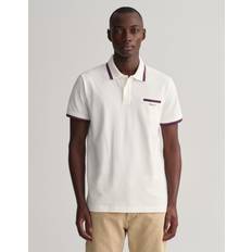 Gant Beige Polo Shirts Gant Polo shirt white