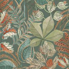 Green Wallpapers Belgravia Eden Leaf (3781)