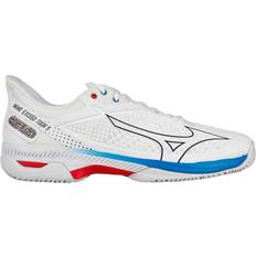 Mizuno Schlägersportschuhe Mizuno Wave Exceed Tour DC, Tennisskor Herr, Undyed White Spellbound Pakeblue