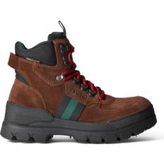 Polo Ralph Lauren Boots Polo Ralph Lauren Oslo Waterproof Suede Boxord Boot - Chocolate Brown/Red