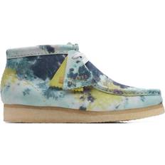 Mokka Mokasiner Clarks Wallabee Boot - Turquoise Tiedy - Female