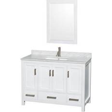 Vanity Units for Single Basins Wyndham Collection WCS141448SUNSM24 Sheffield