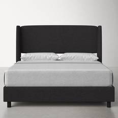 Black king bed frame Tilly Upholstered Bed