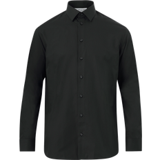 Selected Homme Black Cotton Long Sleeve Shirt - Black