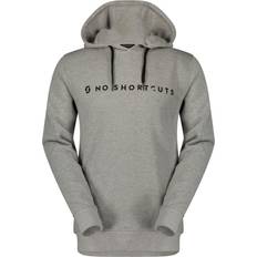 Scott Herr Överdelar Scott Fritidströja Hoody No Shortcuts LS Grey Melange