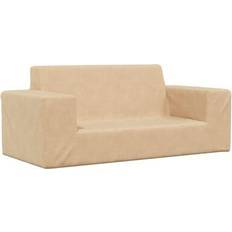 2seater sofa vidaXL 2-Seater Sofa for Children Soft Plush