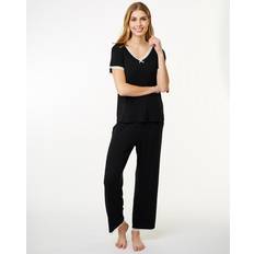 Triumph Ccdk Jordan Pyjamas 621416 4600, Farve: Sort, Størrelse: XXL, Dame