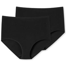 Schiesser Vrouw Onderbroeken Schiesser 2-Pack Slip - Zwart