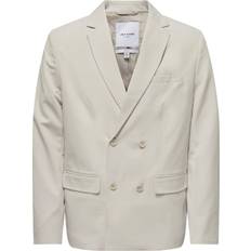 Harmaa - Mies Blazerit Only & Sons Onsphil Blazer