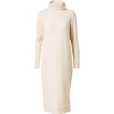 Beige - Strickkleider Pieces Juliana Knitted Dress - Whitecap Gray