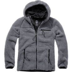 Brandit Teddyfleece Worker Jacket - Grau