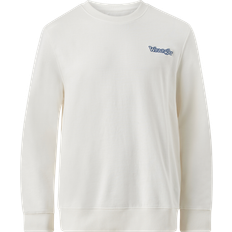 Wrangler Tröjor Wrangler Graphic Crew Tröjor Worn White