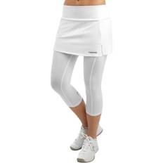 Head Club 3/4 Tights Skort - White