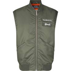 Hatter Kangol X Schott Puffer vests Sage