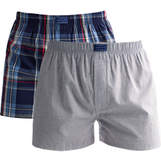 Underbukser Gant 2-pak Boxer Woven Shorts Blue/Grey