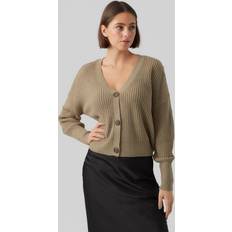 Vero Moda Vmlea LS V-Neck Cuff Cardigan - Laurel Oak