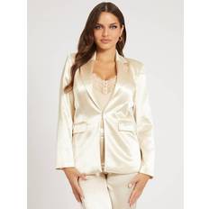 Guess Kavajer Guess Breta Blazer G1M5 PEARL OYSTER