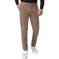 Oscar Jacobson Pantalons & Shorts Oscar Jacobson Danwick Cotton Trousers Light Brown - Marron