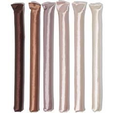 Kitsch Flexi Rods Satin Rosewood 6-pack