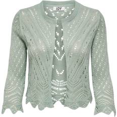 Green - Women Cardigans Only Jdysun Knitted Cardigan - Light Sage