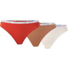 Tommy Hilfiger 3-pak Recycled Essentials Thong Nature/Red