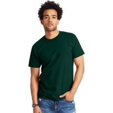 Hanes Beefy Heavyweight Cotton T-Shirt Unisex - Deep Forest