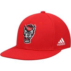 Adidas Men's Red NC State Wolfpack Team On-Field Baseball Fitted Hat