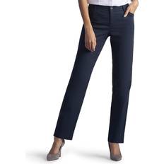 Lee Clothing Lee Women's Relaxed Fit Mid-Rise Straight Leg Pants