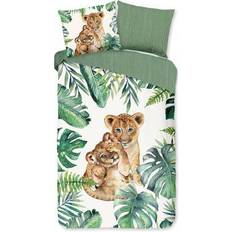 La Forêt Ensembles de lit Good Morning Kids Jungle Duvet Cover 55.1x86.6"