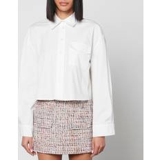 Cropped Shirts Anine Bing Travis Cotton-Poplin Shirt