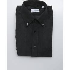 Robert Friedman Men's Black Cotton Shirt