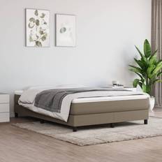 vidaXL Pocketresårmadrass taupe 140x200x20 Boxmadras