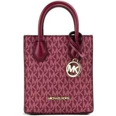 Michael Kors Mercer Extra Small Logo and Leather Crossbody Bag - Mulberry Multi