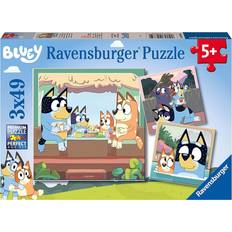 Puzzles Classiques Ravensburger Bluey 3x49 Pieces