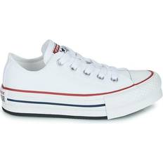 Converse Younger Kid's Chuck Taylor All Star Lift Platform - White/Garnet/Navy