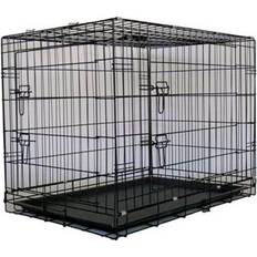 Dog crate with divider Go Pet Club 2 Doors Metal Dog Crate with Divider 36" 61x66