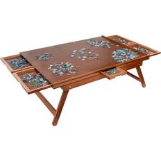 Jigsaw Puzzles Jumbl 27” x 35” Wooden 1500 Pieces Puzzle Table