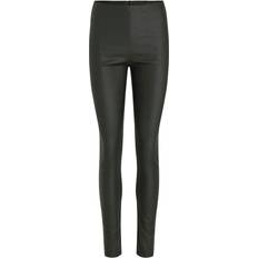 Vila Mid Waist Coated Leggings