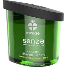 Eucalyptus olie Swede Senze Massage Candle Lemon Pepper Eucalyptus 150ml