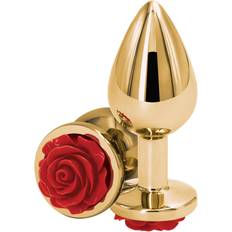 Rose plug NS Novelties Rose Buttplug Medium Red