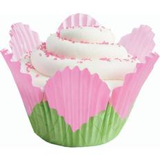 Pink Muffin Cases Wilton Standard Baking Cups-Petal Muffin Case