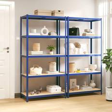 vidaXL 5-Layer 2 Shelving System