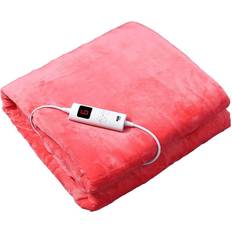 GlamHaus Heated Blankets Pink