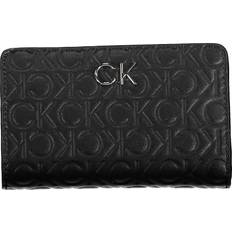 Calvin Klein Re-Lock Bifold Wallet Embossed Mono CK