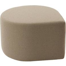 AYTM Tabourets AYTM Bouclé Stilla Taupe Pouf