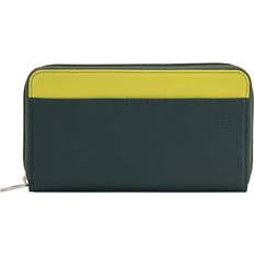 Leather Wallet 19 cm - Green