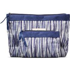 Gillian Jones Karen Cosmetic Bag 2 Set - Santorini